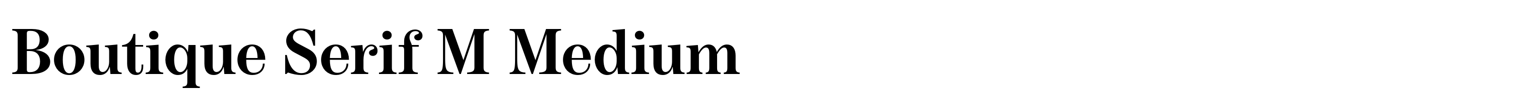 Boutique Serif M Medium
